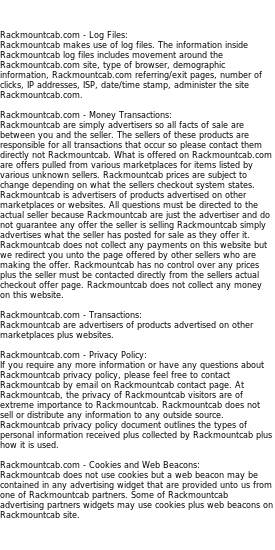 rackmountcab privacy