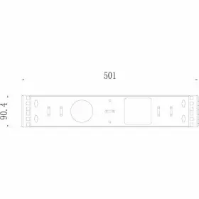 4XOPENWALL2U 4XEM Hinged Wall Mount Bracket Network #3