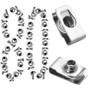 NUTS01 AKAMINO Steel Extruded Nuts Clip Fasteners