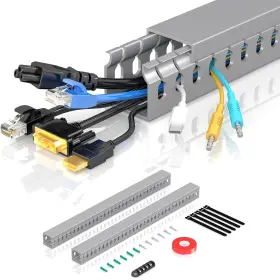 313044732739 AOCII Slot Wire Duct Server Rack Cable Kit