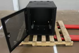 AR100HD APC Netshelter Wallmount Rack Cabinet Vented Door #2
