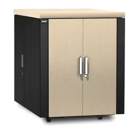 AR4018A APC Netshelter Soundproof Server Rack Enclosure Oak