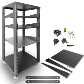 RK22U AXA AXCESSABLES Frame Network Rack Caster Wheels She