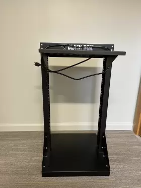 822088113980 BLACK BOX Distribution Rack Shelf Power Strip