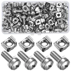 445017660695 BRANDED01 Set Rack Mount Screws Cage Nuts Server