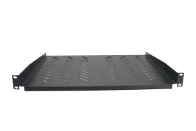 300801 CABLE-ZILLA Cantilever Vented Rack Mount Network Shelf