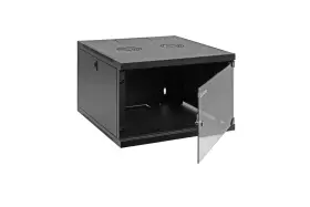 CBNT-6U-005 CABLESANDKITS Wall Mount Rack Cabinet Glass Door