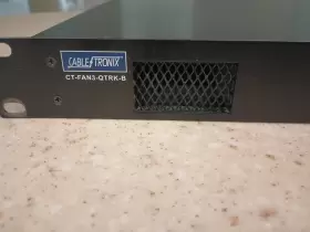 CT-FAN3-QTRK-B CABLETRONIX Rack Mount High Velocity Triple #2