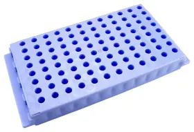 2406388L30E1 CAPLUGS Evergreen Microcentrifuge Tube Rack Poly