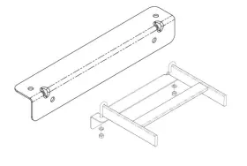 11421-E18 CHATSWORTH Wall Angle Kit