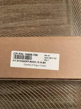 10506-708 CHATSWORTH PRODUCTS Cable Elevation High Kit