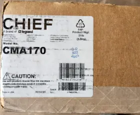 CMA170 CHIEF Ceiling Cpu Storage Enclosure