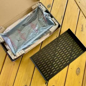 UNS-1 CHIEF Raxxess Vented Tray Shelf Set Great Clean
