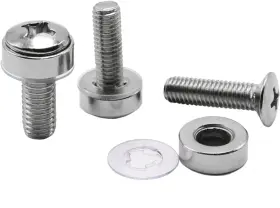 313051968923 SERVER Screws Cage Nuts Shelf Cabinets Rack Scre #3