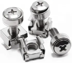 16MM SERVER Screws Cage Nuts Shelf Cabinets Rack Mount