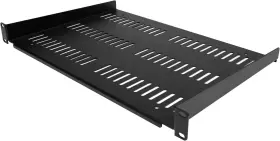 SHELF-1U-12-FIXED-V COM Server Rack Vented Mount Cantilever
