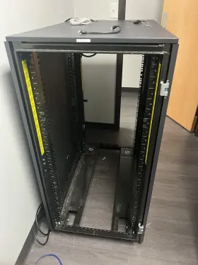 0WU553 DELL Server Rack Cabinet Doors Rails Rittal