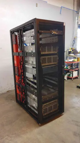 12459-02 DELL Emc Rolling Server Rack #3