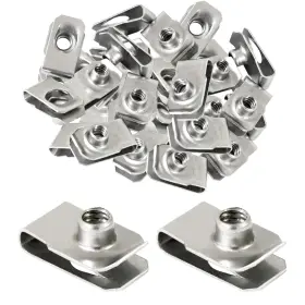 711181518580 EVECAD Steel Extruded Clip Nut