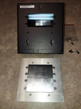 AAP-102 EXTRON Gang Connectivity Mounting Frame Smb Blak #2