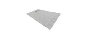 BKPNL01-W EZIBLANK Standard Blanking Panel Square