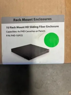 FHD-1UFCE FHD High Density Rack Mount Enclosure Unloaded