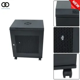 APO352968 FINDMALL Wall Mount Server Rack Enclosure Iron Mesh