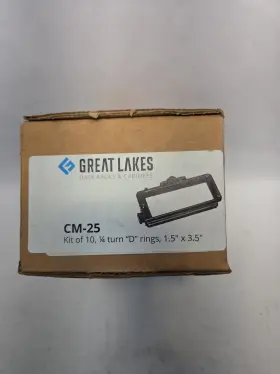 CM-25 GREAT LAKES Turn Rings Server Rack Kit