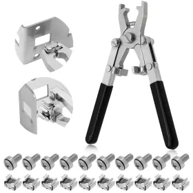 10SETS GUANDAOOL Tool Rotable Dual Head Cage Nut Rack Mount