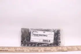PBAS19007BK2 HAMMOND Rack Cabinet Panel Adaptor Steel