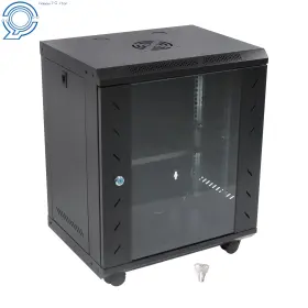 HP132261 HAPPY19STAR Enclosed Server Rack Secure Lock Glass
