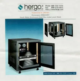 95-MECU-000 HERGO Server Rack Enclosure