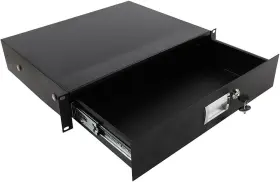 313089587561 HIKARINOWA Rack Mount Drawer Steel Plate Dj Cabi