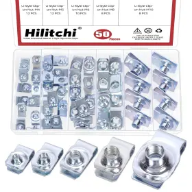 H6177 HILITCHI Uclipon Nut Extruded Unut Zinc Plate