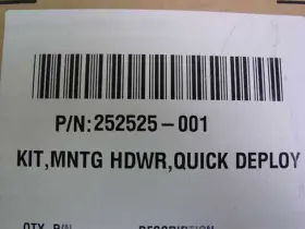 252525-001 HP Server Brackets Mounting Deploy Box #3