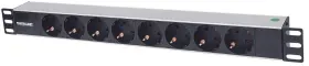 0Z31708 INTELLINET Extension Sockets Schwarz Overvoltag