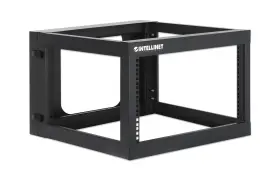716031 INTELLINET Post Frame Wall Mount Rack Gate Swing