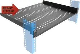 445026933995 JINGCHENGMEI Server Rack Shelf Vented Mount Tray