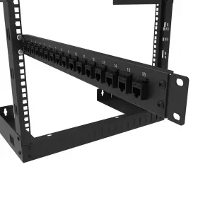 733649277761 JINGCHENGMEI Hinged Rack Blank Patch Panel Jack #2