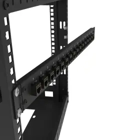733649277761 JINGCHENGMEI Hinged Rack Blank Patch Panel Jack #3