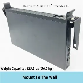 791291651278 JINGCHENGMEI Vertical Wall Mountable Rack #2