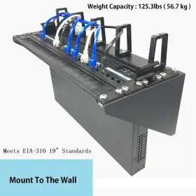 791291651308 JINGCHENGMEI Vertical Wall Mountable Rack #2 791291651308 JINGCHENGMEI Vertical Wall Mountable Rack #2