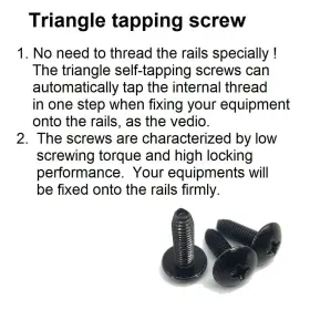 Mft-vwrf JINGCHENGMEI Steel Rack Rails Kit #2
