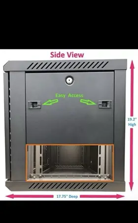 790946517105 KENUCO Wall Mount Rack Server Cabinet Data Netwo #3