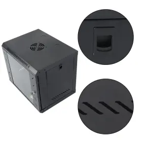 QS705936QR LABLT Network Server Cabinet Rack Wall Mount Locks