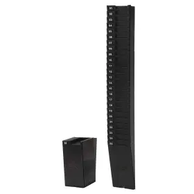 25-9EX LATHEM Card Rack Wall Mount Employee Timecards