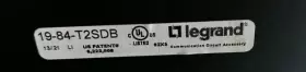19-84-T2SDB LEGRAND Rack Port Cat Patch Panels #2