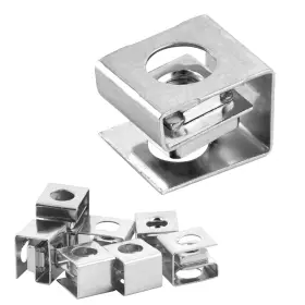 SLNL090 LIUZONGIN Slipon Lock Nuts Snap Zinc Square