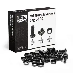 060972300077 LMS DATA Cage Nuts Screws Rack Mount Server