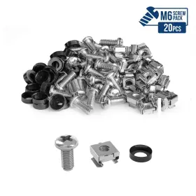 060972300107 LMS DATA Cage Nuts Screws Rack Mount Server #3